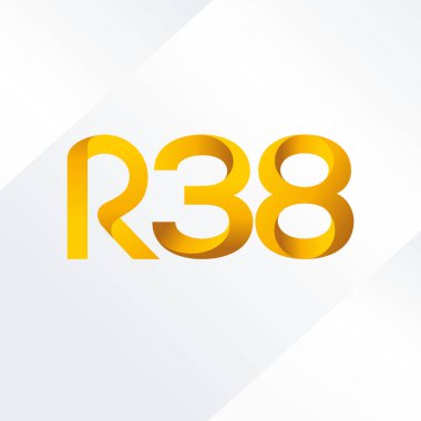 Harf ve sayı logosu R38