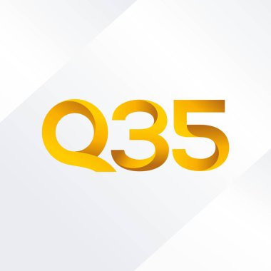Harf ve sayı logosu Q35