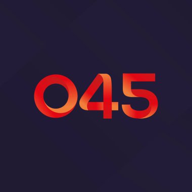 Harf ve sayı logosu O45