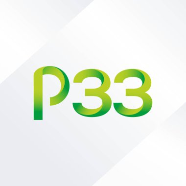 Harf ve sayı logosu P33