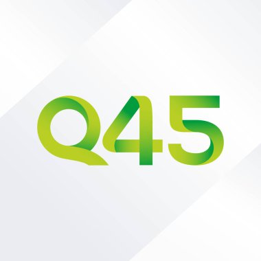 Harf ve sayı logosu Q45