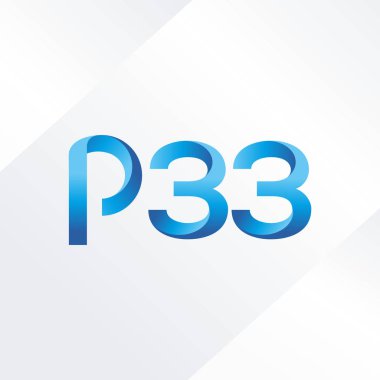 Harf ve sayı logosu P33