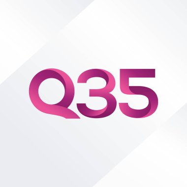 Harf ve sayı logosu Q35