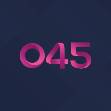 Harf ve sayı logosu O45
