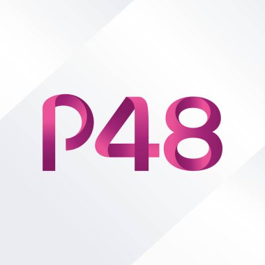 Harf ve sayı logosu P48