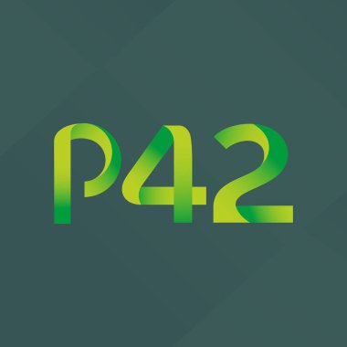 Harf ve sayı logosu P42