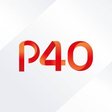 Harf ve sayı logosu P40