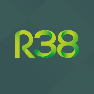 Harf ve sayı logosu R38