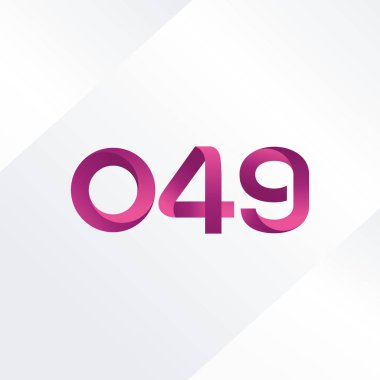 Harf ve sayı logosu O49