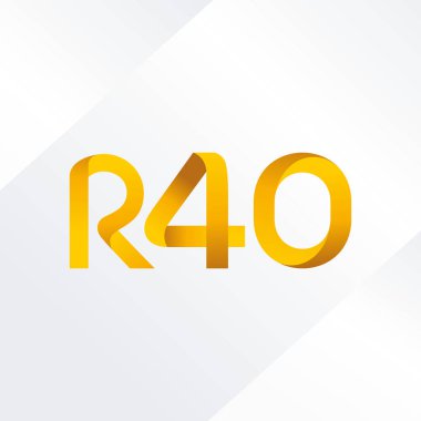 Harf ve sayı logosu R40
