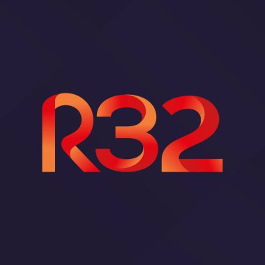 Harf ve sayı logosu R32