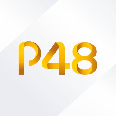 Harf ve sayı logosu P48