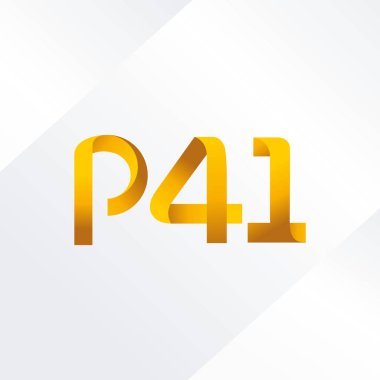 Harf ve sayı logosu P41