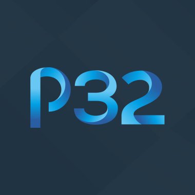 Harf ve sayı logosu P32
