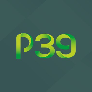 Harf ve sayı logosu P39