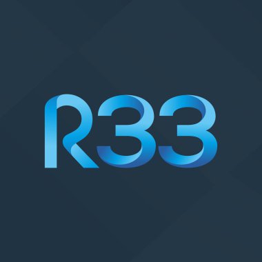 Harf ve sayı logosu R33