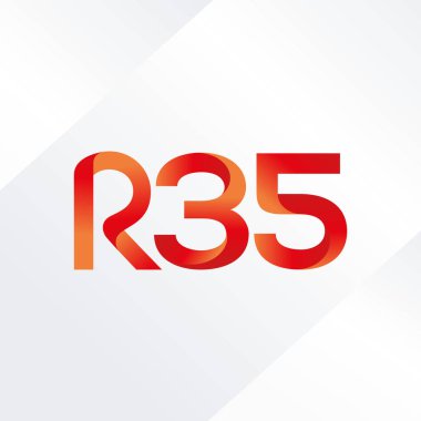 Harf ve sayı logosu R35