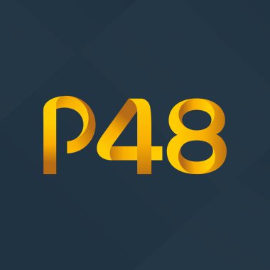Harf ve sayı logosu P48