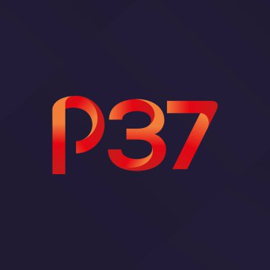 Harf ve sayı logosu P37