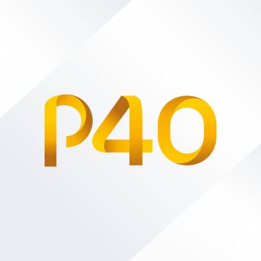 Harf ve sayı logosu P40