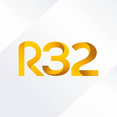Harf ve sayı logosu R32