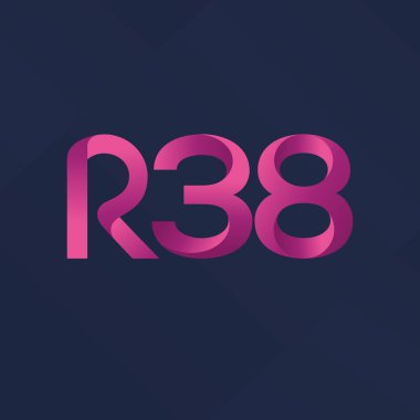 Harf ve sayı logosu R38