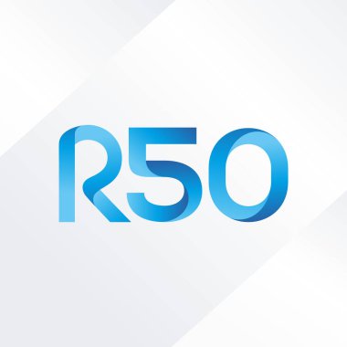 Harf ve sayı logosu R50