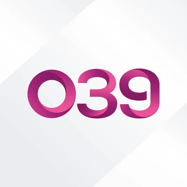 Logotipo da carta comum O39 —  Vetores de Stock