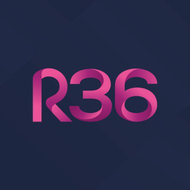 Harf ve sayı logosu R36