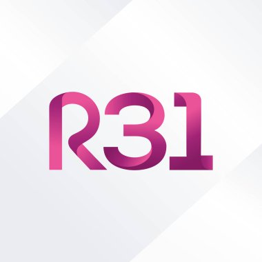 Harf ve sayı logosu R31