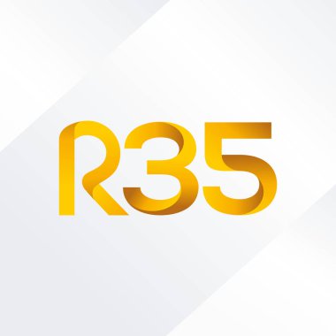 Harf ve sayı logosu R35