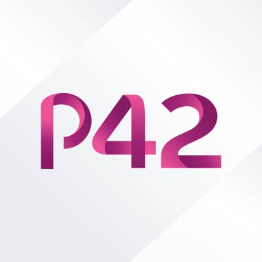Harf ve sayı logosu P42
