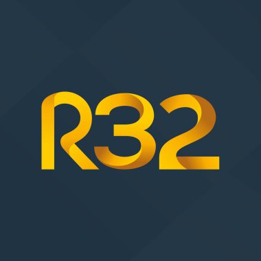Harf ve sayı logosu R32