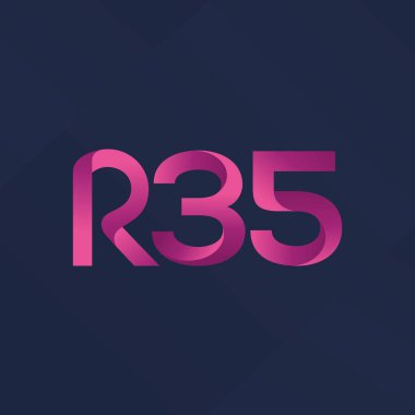 Harf ve sayı logosu R35
