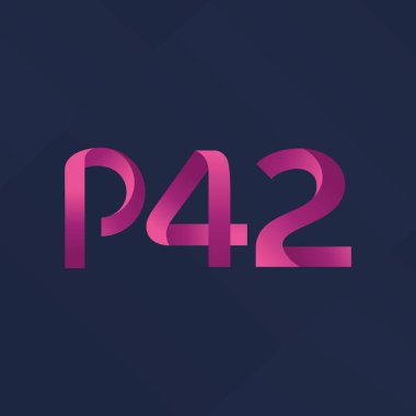 Harf ve sayı logosu P42