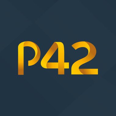 Harf ve sayı logosu P42