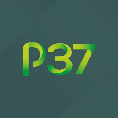 Harf ve sayı logosu P37