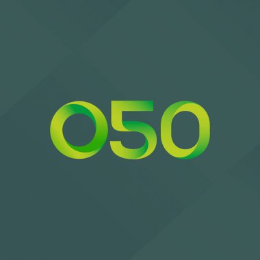 Harf ve sayı logosu O50