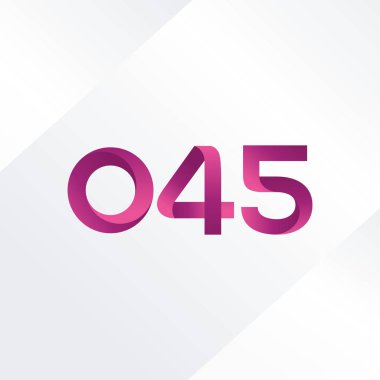 Harf ve sayı logosu O45