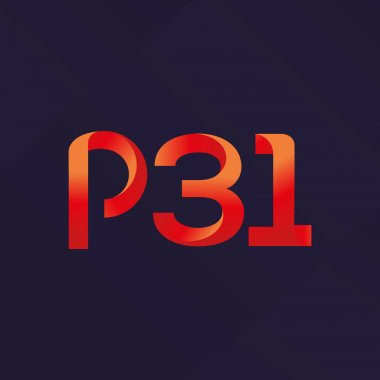 Harf ve sayı logosu P31