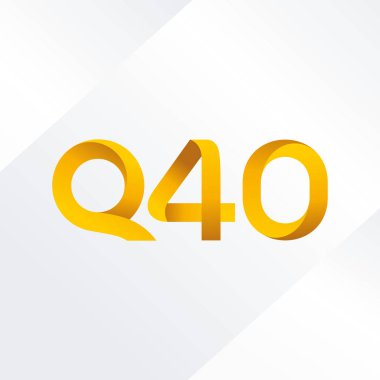 Harf ve sayı logosu Q40
