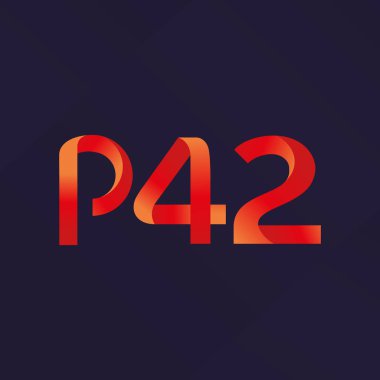 Harf ve sayı logosu P42