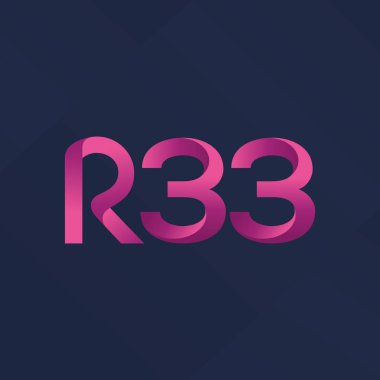 Harf ve sayı logosu R33