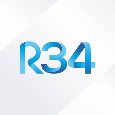 Harf ve sayı logosu R34