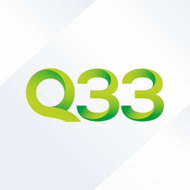 Harf ve sayı logosu Q33