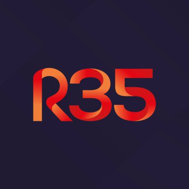 Harf ve sayı logosu R35
