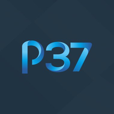 Harf ve sayı logosu P37