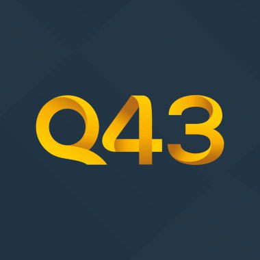 Harf ve sayı logosu Q43