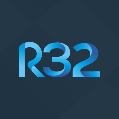 Harf ve sayı logosu R32