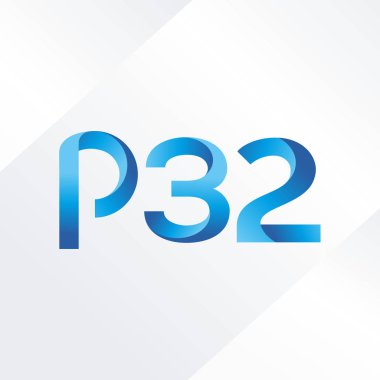 Harf ve sayı logosu P32